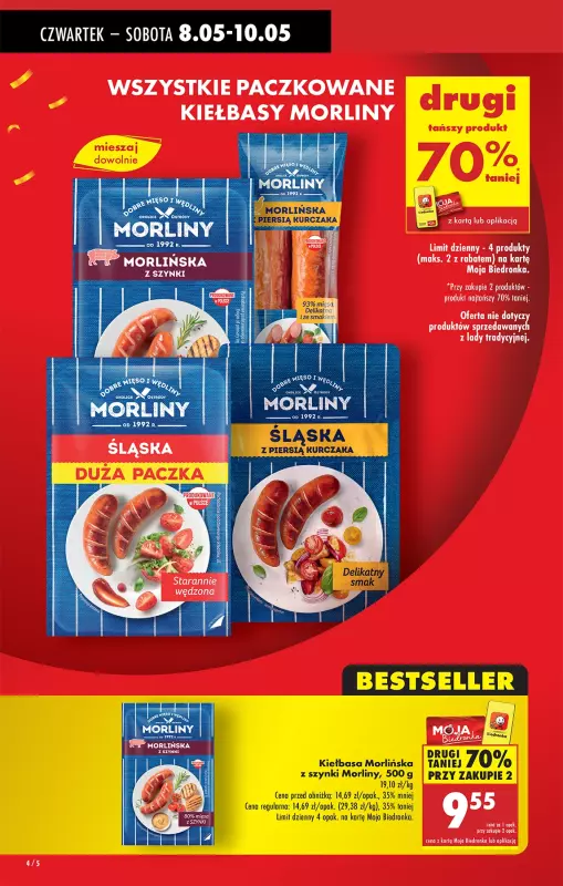 Biedronka - gazetka promocyjna Od czwartku od czwartku 08.05 do środy 14.05 - strona 4