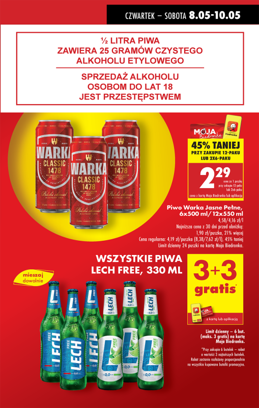 Biedronka - gazetka promocyjna Od czwartku od czwartku 08.05 do środy 14.05 - strona 11