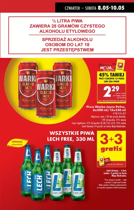 Biedronka - gazetka promocyjna Od czwartku od czwartku 08.05 do środy 14.05 - strona 11