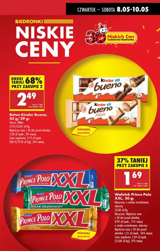 Biedronka - gazetka promocyjna Od czwartku od czwartku 08.05 do środy 14.05 - strona 9