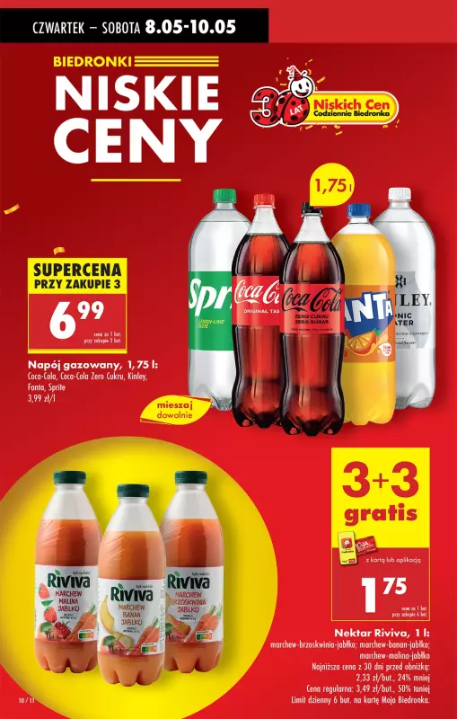 Biedronka - gazetka promocyjna Od czwartku od czwartku 08.05 do środy 14.05 - strona 10