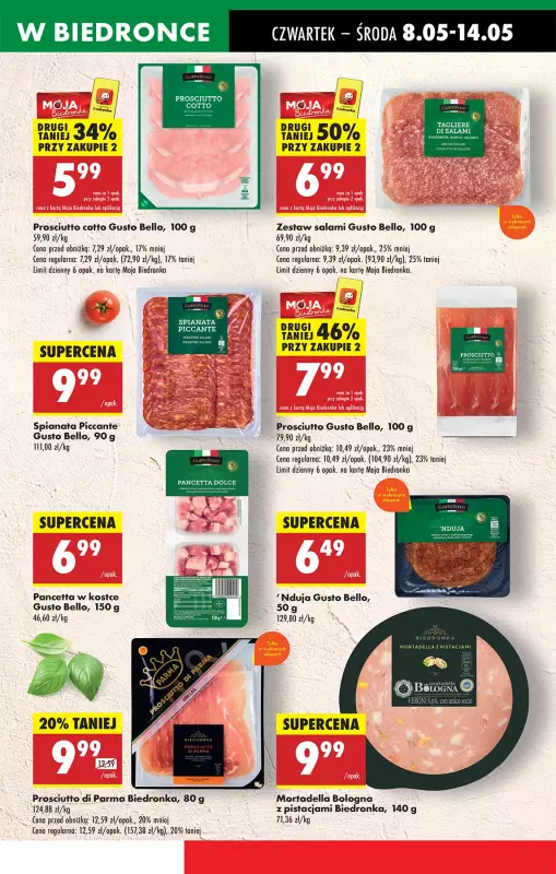 Biedronka - gazetka promocyjna Od czwartku, Z ladą tradycyjną od czwartku 08.05 do środy 14.05 - strona 37
