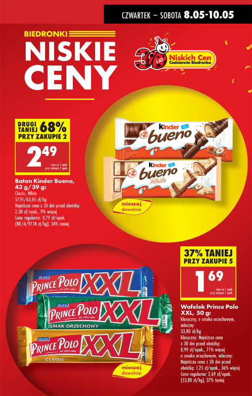 Biedronka - gazetka promocyjna Od czwartku, Z ladą tradycyjną od czwartku 08.05 do środy 14.05 - strona 9