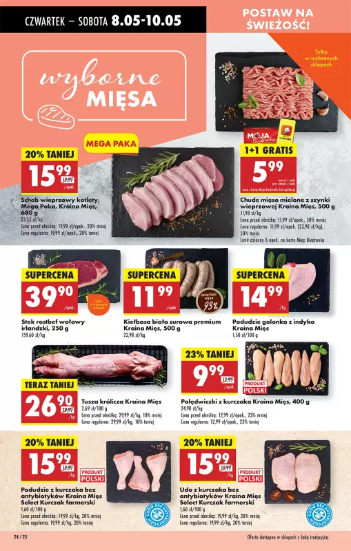 Biedronka - gazetka promocyjna Od czwartku, Z ladą tradycyjną od czwartku 08.05 do środy 14.05 - strona 30