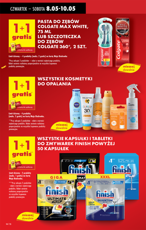Biedronka - gazetka promocyjna Od czwartku, Z ladą tradycyjną od czwartku 08.05 do środy 14.05 - strona 14