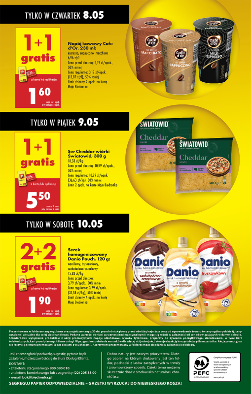 Biedronka - gazetka promocyjna Od czwartku, Z ladą tradycyjną od czwartku 08.05 do środy 14.05 - strona 73