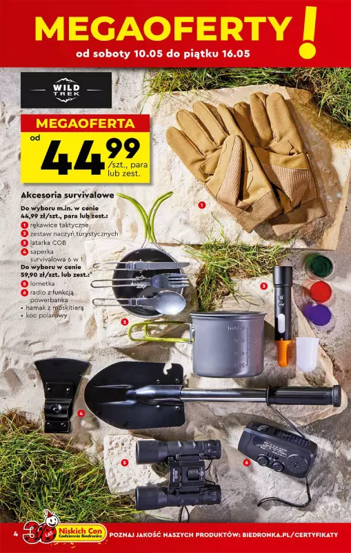 Biedronka - gazetka promocyjna Okazje tygodnia od soboty 10.05 do środy 28.05 - strona 4