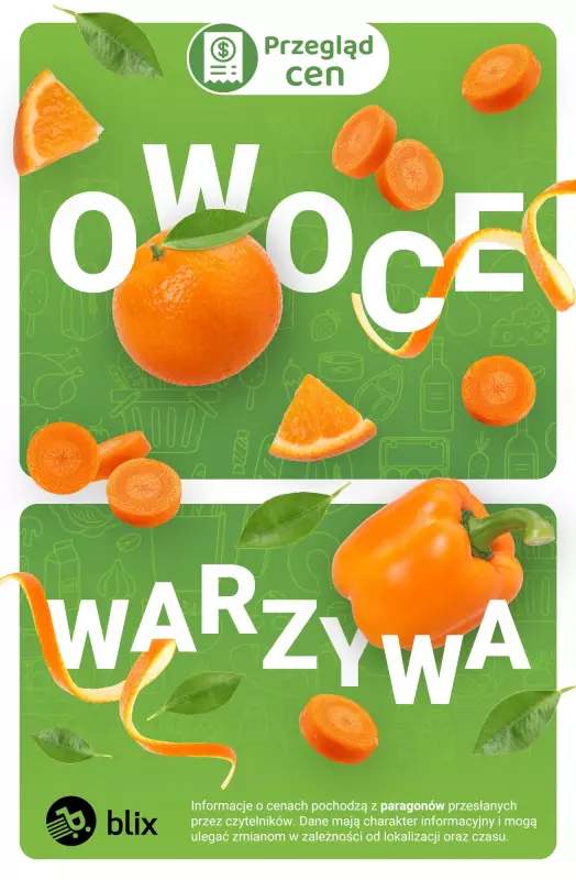 Biedronka - gazetka promocyjna Owoce i warzywa - przegląd cen  