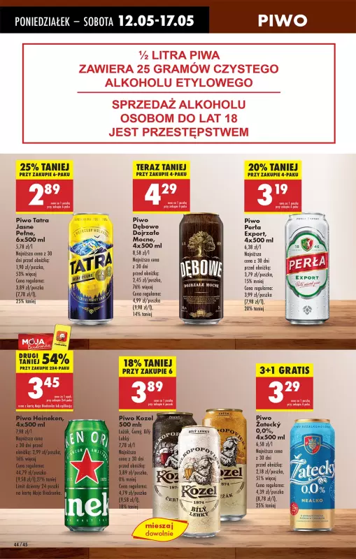 Biedronka - gazetka promocyjna Od poniedziałku od poniedziałku 12.05 do niedzieli 18.05 - strona 56