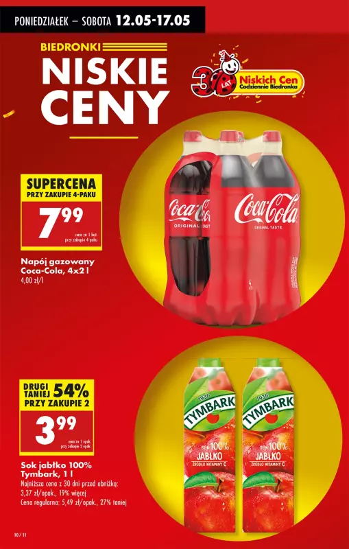 Biedronka - gazetka promocyjna Od poniedziałku od poniedziałku 12.05 do niedzieli 18.05 - strona 12