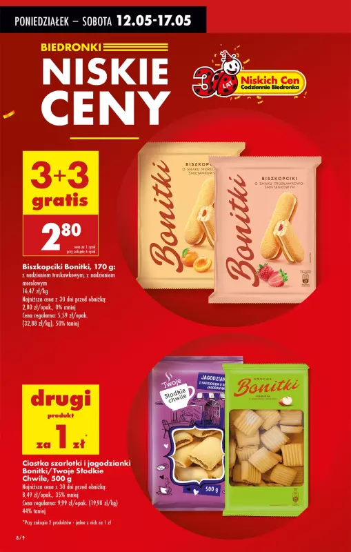 Biedronka - gazetka promocyjna Od poniedziałku od poniedziałku 12.05 do niedzieli 18.05 - strona 10