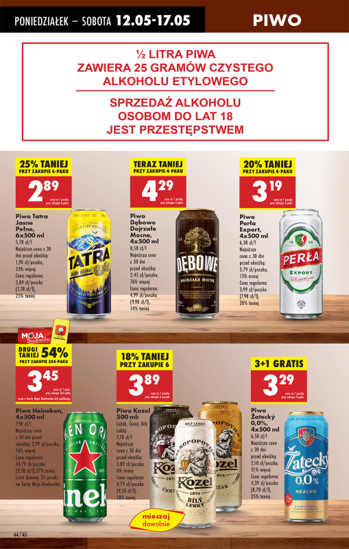 Biedronka - gazetka promocyjna Od poniedziałku, Z ladą tradycyjną od poniedziałku 12.05 do niedzieli 18.05 - strona 56