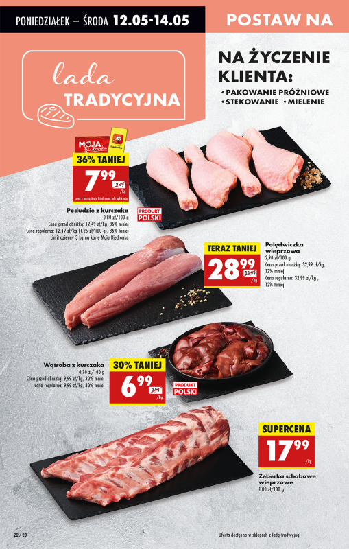 Biedronka - gazetka promocyjna Od poniedziałku, Z ladą tradycyjną od poniedziałku 12.05 do niedzieli 18.05 - strona 28