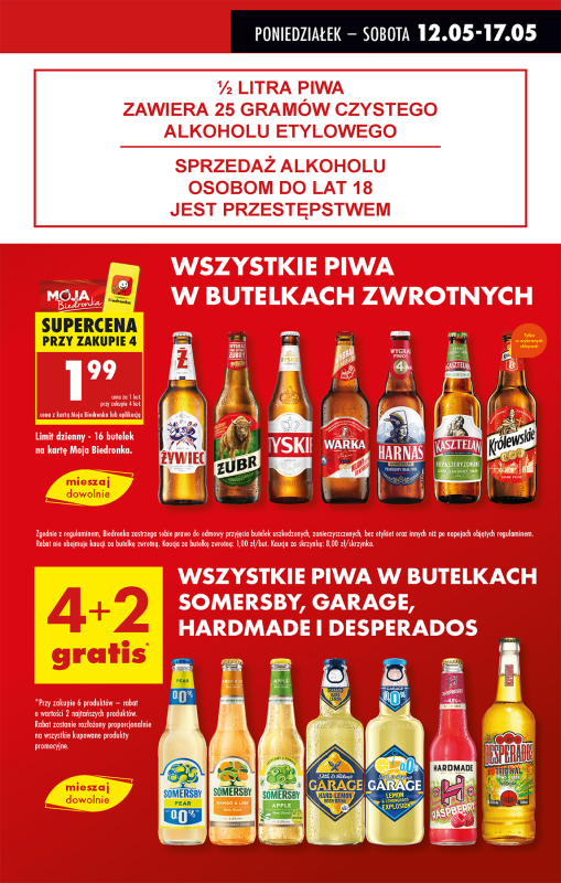 Biedronka - gazetka promocyjna Od poniedziałku, Z ladą tradycyjną od poniedziałku 12.05 do niedzieli 18.05 - strona 15