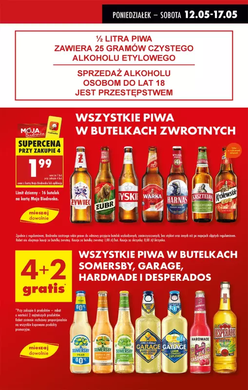 Biedronka - gazetka promocyjna Od poniedziałku, Z ladą tradycyjną od poniedziałku 12.05 do niedzieli 18.05 - strona 15