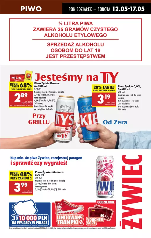 Biedronka - gazetka promocyjna Od poniedziałku, Z ladą tradycyjną od poniedziałku 12.05 do niedzieli 18.05 - strona 57