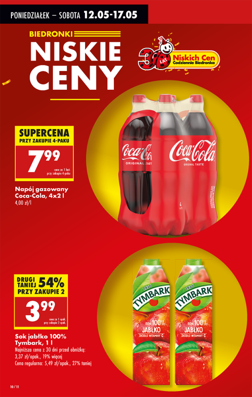 Biedronka - gazetka promocyjna Od poniedziałku, Z ladą tradycyjną od poniedziałku 12.05 do niedzieli 18.05 - strona 12