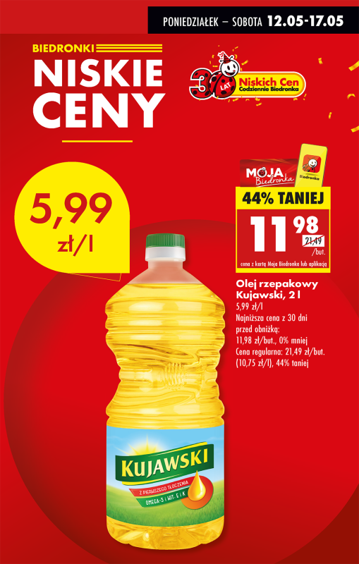Biedronka - gazetka promocyjna Od poniedziałku, Z ladą tradycyjną od poniedziałku 12.05 do niedzieli 18.05 - strona 7