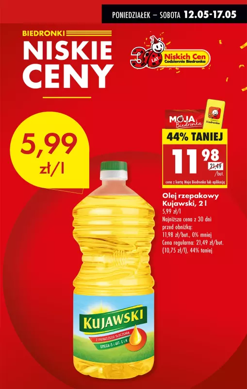 Biedronka - gazetka promocyjna Od poniedziałku, Z ladą tradycyjną od poniedziałku 12.05 do niedzieli 18.05 - strona 7