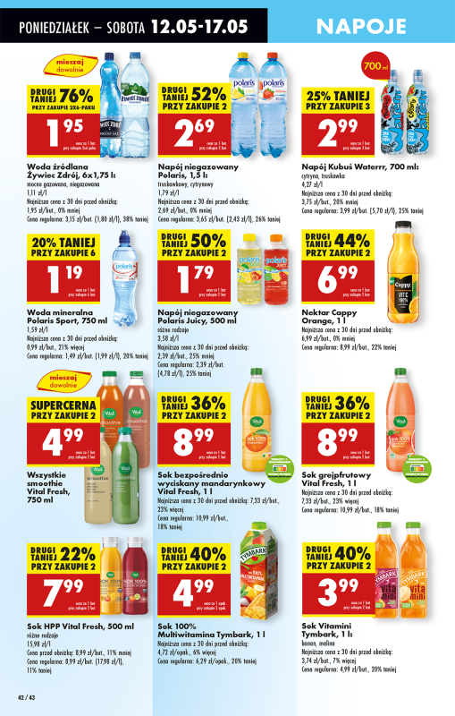 Biedronka - gazetka promocyjna Od poniedziałku, Z ladą tradycyjną od poniedziałku 12.05 do niedzieli 18.05 - strona 52