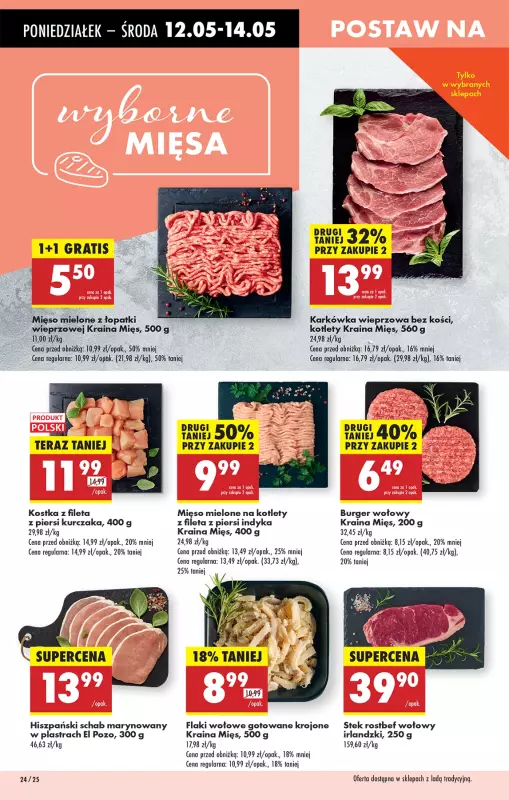 Biedronka - gazetka promocyjna Od poniedziałku, Z ladą tradycyjną od poniedziałku 12.05 do niedzieli 18.05 - strona 30