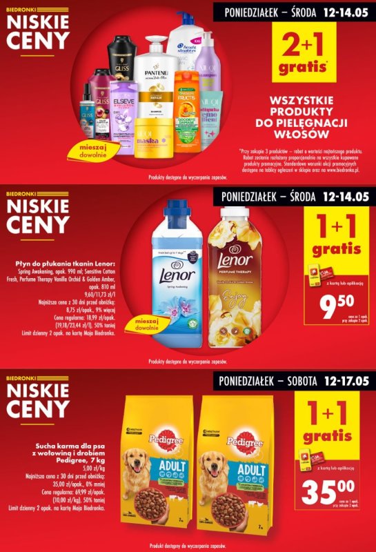 Biedronka - gazetka promocyjna Biedronkowe oszczędności od poniedziałku 12.05 do środy 14.05 - strona 7