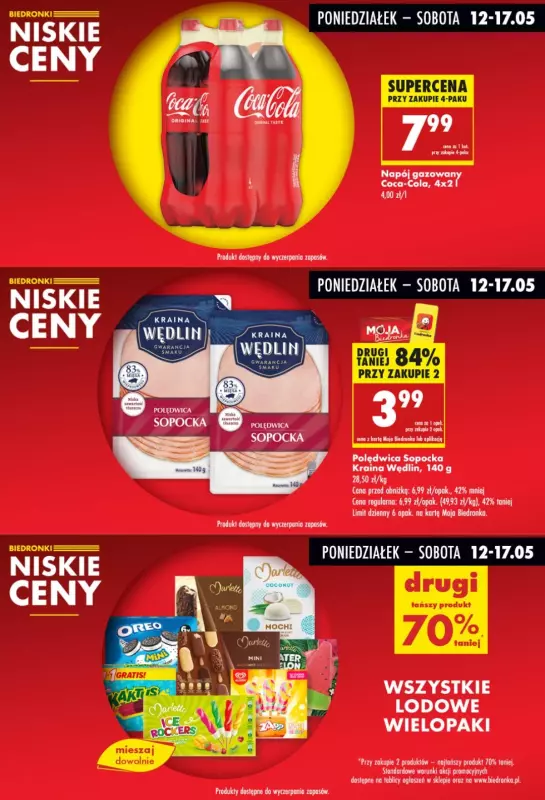 Biedronka - gazetka promocyjna Biedronkowe oszczędności od poniedziałku 12.05 do środy 14.05 - strona 5