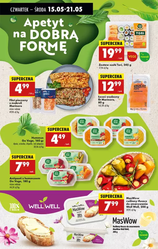 Biedronka - gazetka promocyjna Od czwartku od czwartku 15.05 do środy 21.05 - strona 32