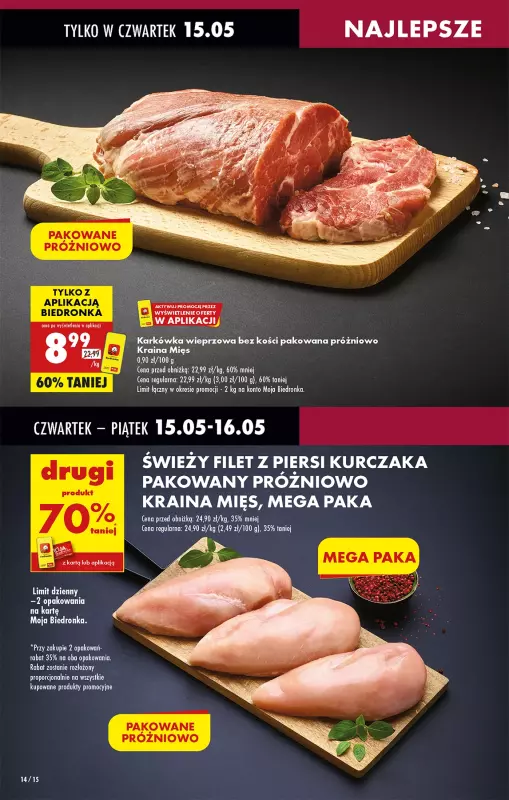Biedronka - gazetka promocyjna Od czwartku od czwartku 15.05 do środy 21.05 - strona 18