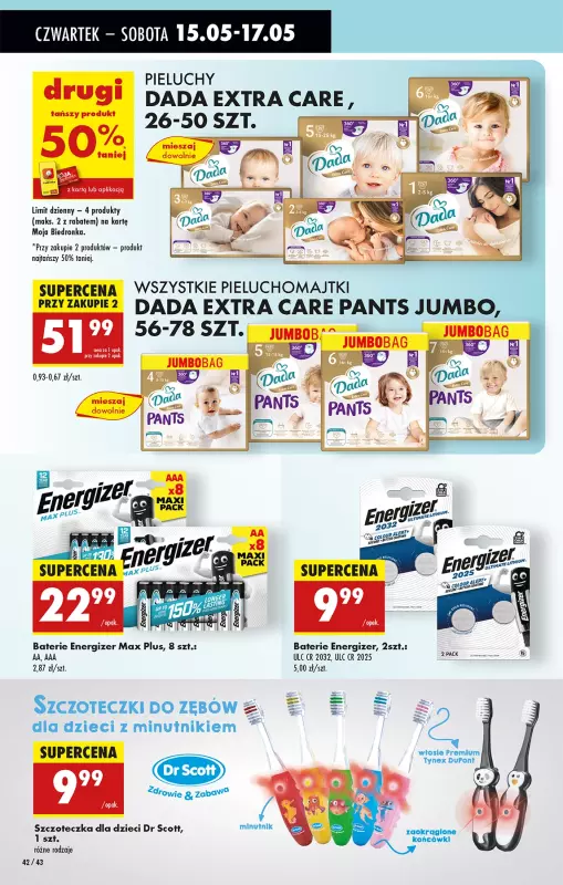 Biedronka - gazetka promocyjna Od czwartku, Z ladą tradycyjną od czwartku 15.05 do środy 21.05 - strona 58