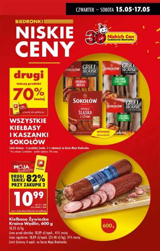 Biedronka - gazetka promocyjna Od czwartku, Z ladą tradycyjną od czwartku 15.05 do środy 21.05 - strona 5