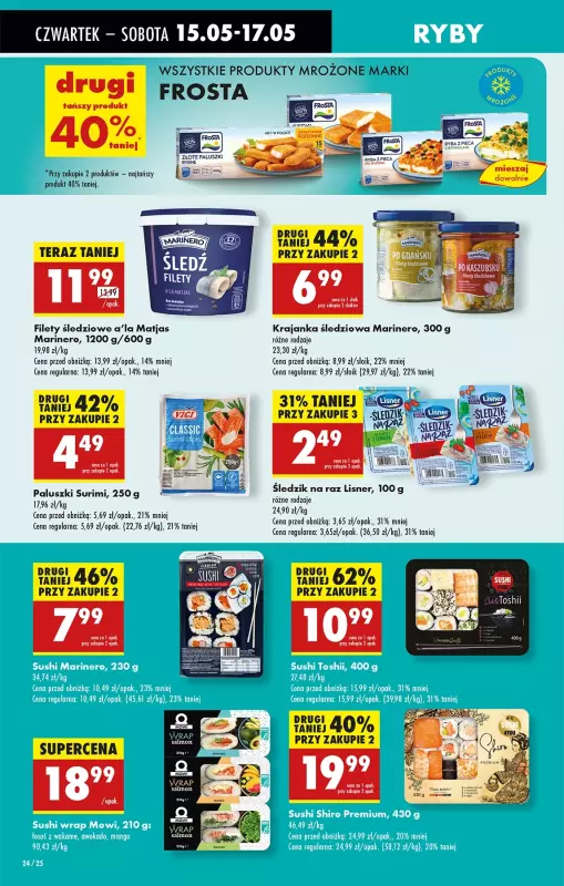 Biedronka - gazetka promocyjna Od czwartku, Z ladą tradycyjną od czwartku 15.05 do środy 21.05 - strona 38