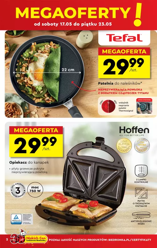Biedronka - gazetka promocyjna Oferta tygodnia od soboty 17.05 do środy 04.06 - strona 4