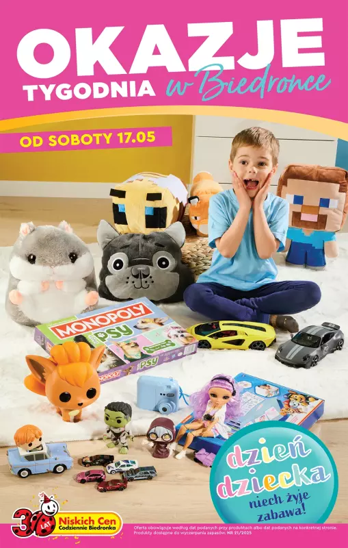Biedronka - gazetka promocyjna Oferta tygodnia  