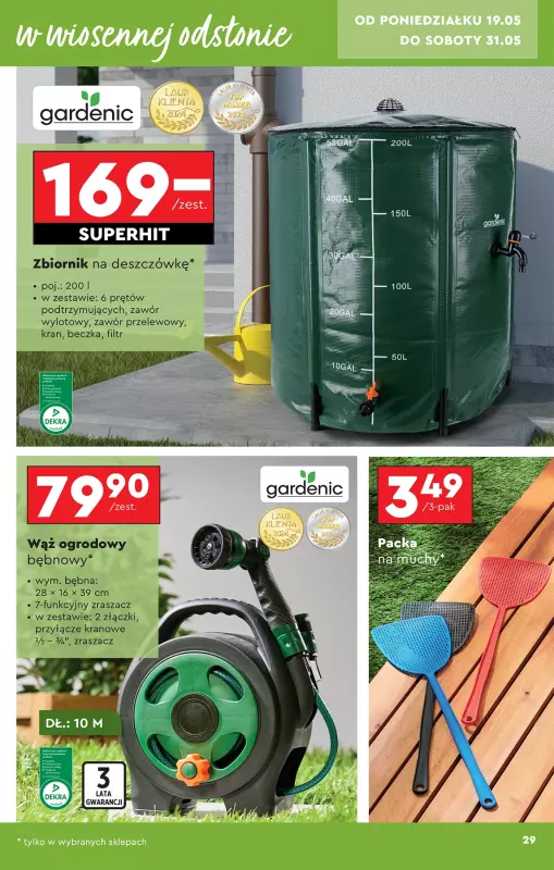 Biedronka - gazetka promocyjna Oferta tygodnia od soboty 17.05 do środy 04.06 - strona 31