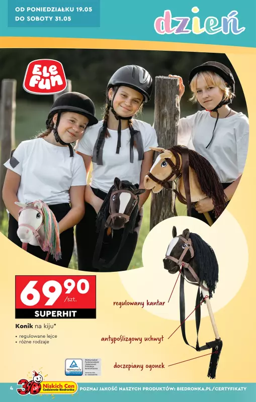 Biedronka - gazetka promocyjna Oferta tygodnia od soboty 17.05 do środy 04.06 - strona 6