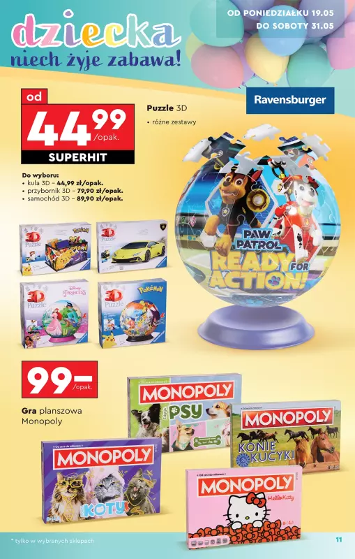Biedronka - gazetka promocyjna Oferta tygodnia od soboty 17.05 do środy 04.06 - strona 13