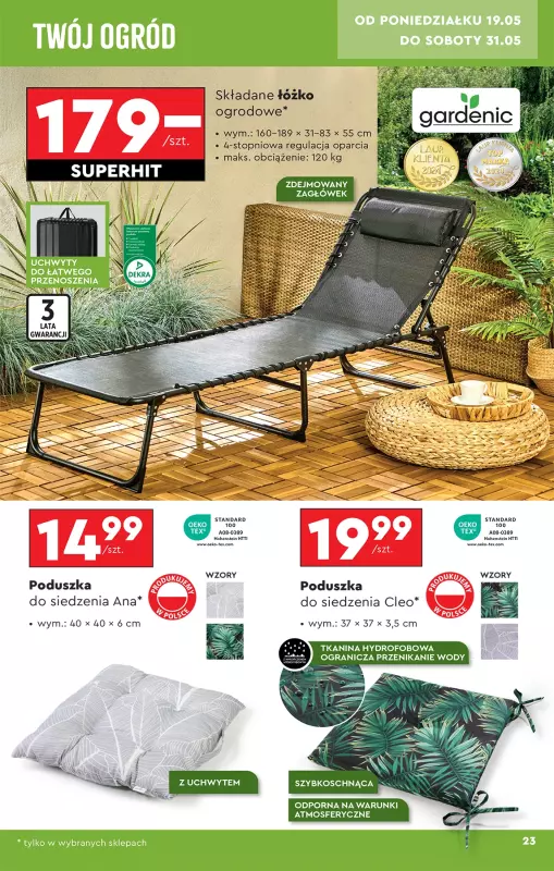 Biedronka - gazetka promocyjna Oferta tygodnia od soboty 17.05 do środy 04.06 - strona 25