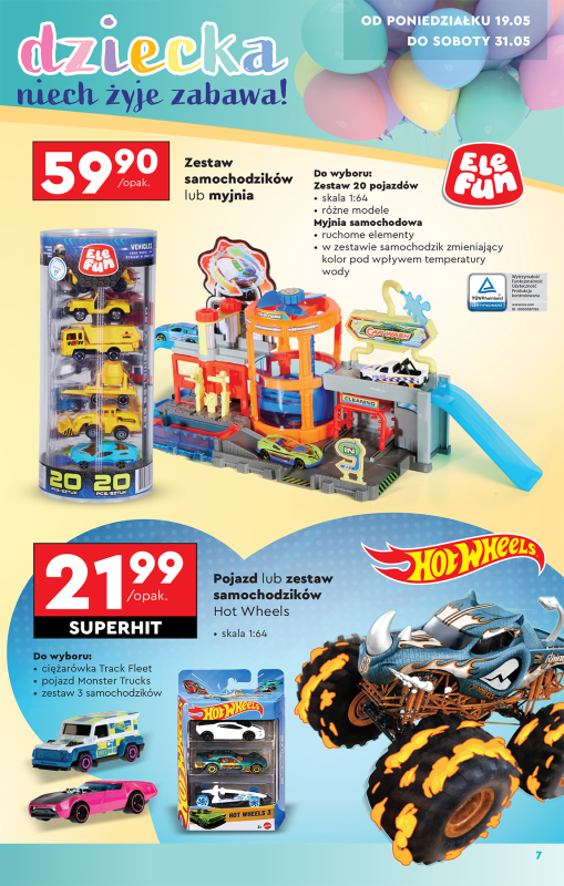 Biedronka - gazetka promocyjna Oferta tygodnia od soboty 17.05 do środy 04.06 - strona 9