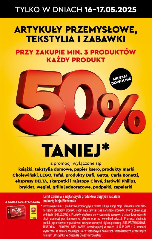 Biedronka - gazetka promocyjna Oferta tygodnia od soboty 17.05 do środy 04.06 - strona 3