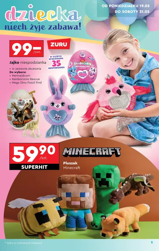 Biedronka - gazetka promocyjna Oferta tygodnia od soboty 17.05 do środy 04.06 - strona 7