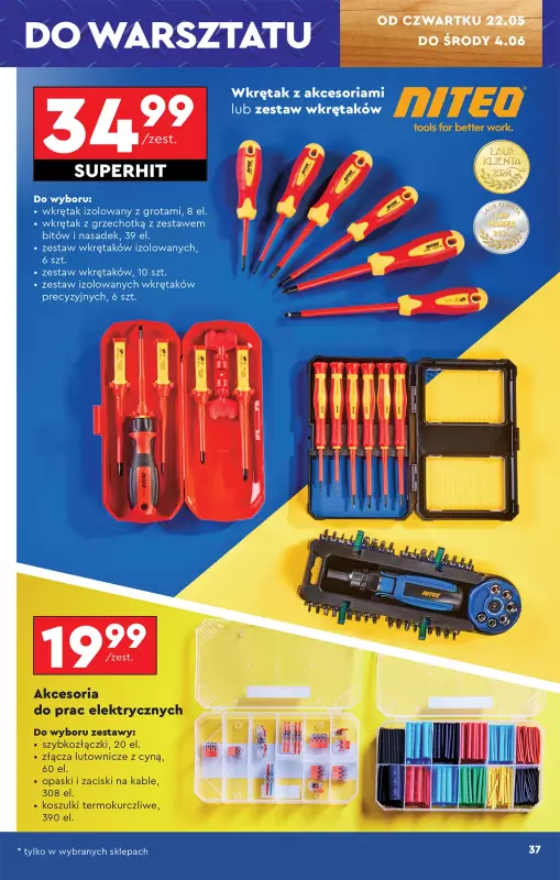 Biedronka - gazetka promocyjna Oferta tygodnia od soboty 17.05 do środy 04.06 - strona 39