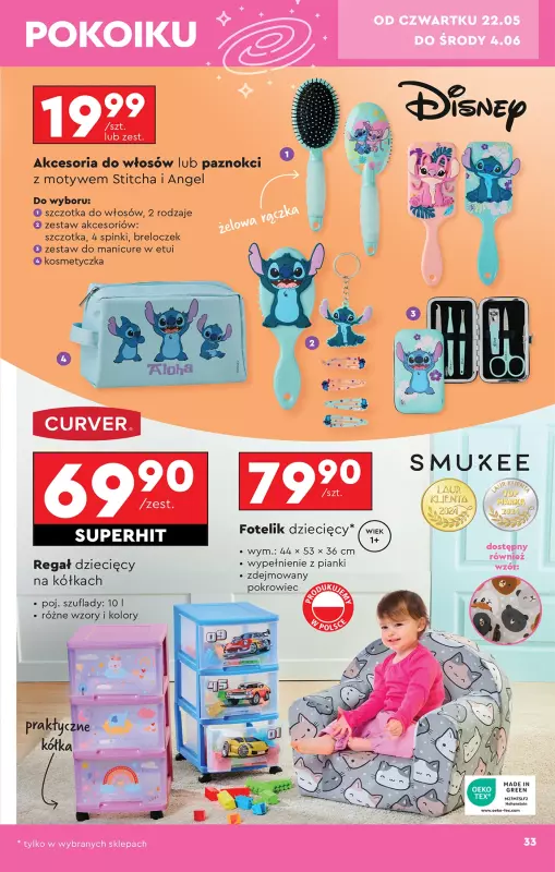 Biedronka - gazetka promocyjna Oferta tygodnia od soboty 17.05 do środy 04.06 - strona 35