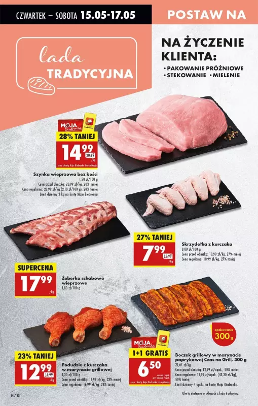 Biedronka - gazetka promocyjna Od czwartku, Z ladą tradycyjną od czwartku 15.05 do środy 21.05 - strona 18