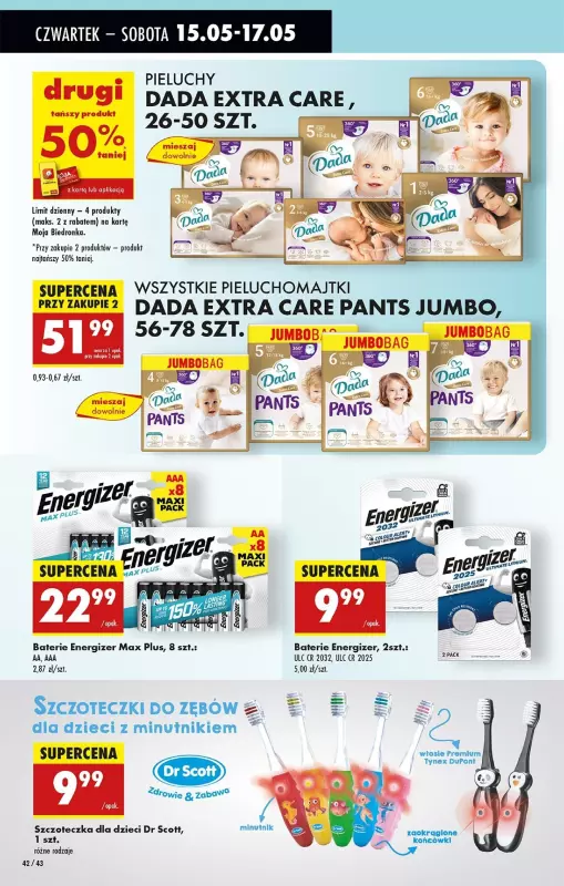 Biedronka - gazetka promocyjna Od czwartku, Z ladą tradycyjną od czwartku 15.05 do środy 21.05 - strona 58