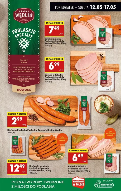 Biedronka - gazetka promocyjna Od czwartku, Z ladą tradycyjną od czwartku 15.05 do środy 21.05 - strona 25