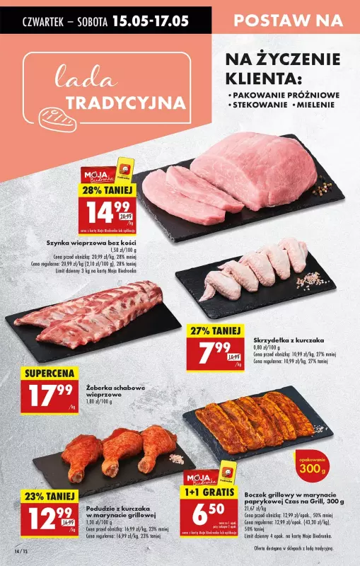 Biedronka - gazetka promocyjna Od czwartku, Z ladą tradycyjną od czwartku 15.05 do środy 21.05 - strona 26