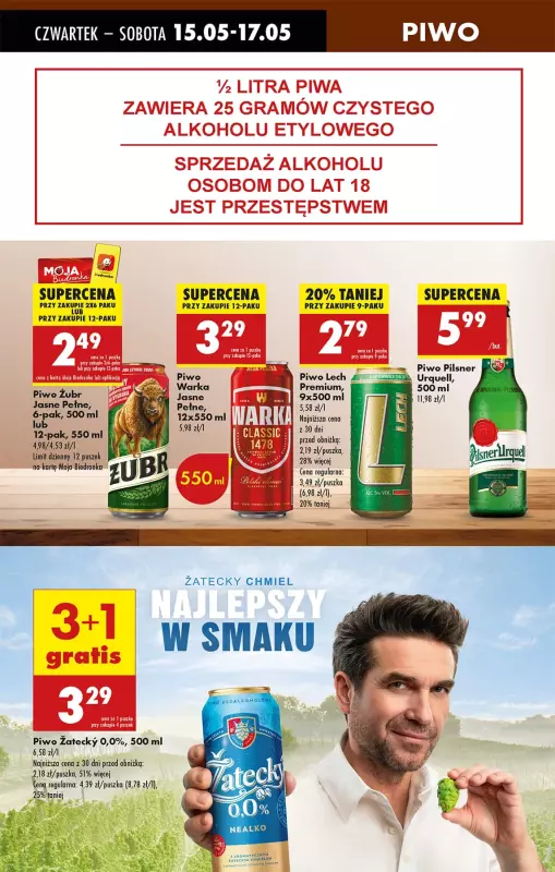 Biedronka - gazetka promocyjna Od czwartku, Z ladą tradycyjną od czwartku 15.05 do środy 21.05 - strona 60