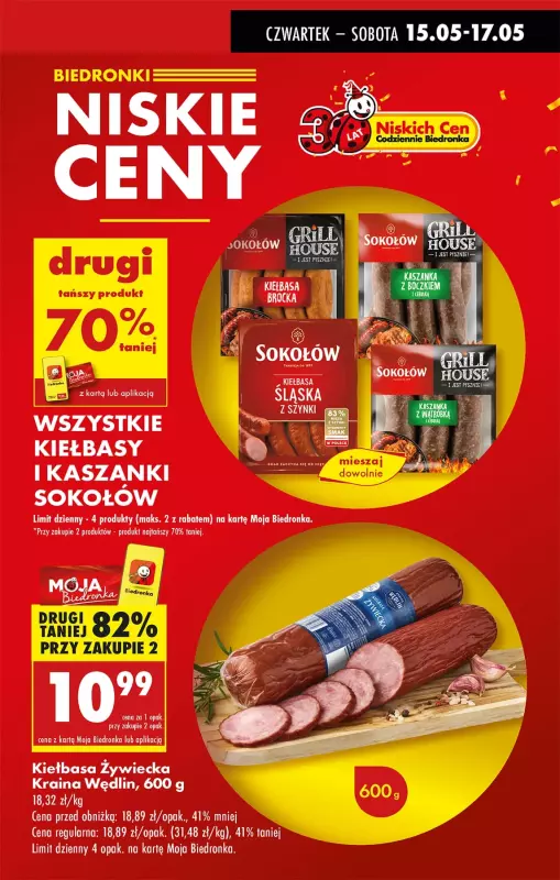 Biedronka - gazetka promocyjna Od czwartku, Z ladą tradycyjną od czwartku 15.05 do środy 21.05 - strona 13