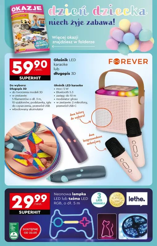 Biedronka - gazetka promocyjna Od poniedziałku od poniedziałku 19.05 do niedzieli 25.05 - strona 70